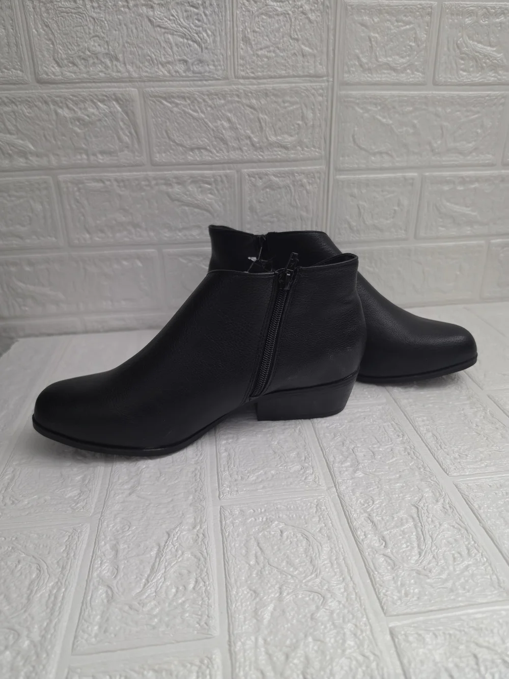 Aerosoles Ankle Boots Women's Wide Width Black Booties Side Zip Shoes NEW